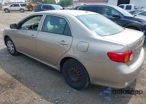 2009 Toyota Corolla Le из США, поврежденный, VIN 2T1BU40E29C073759